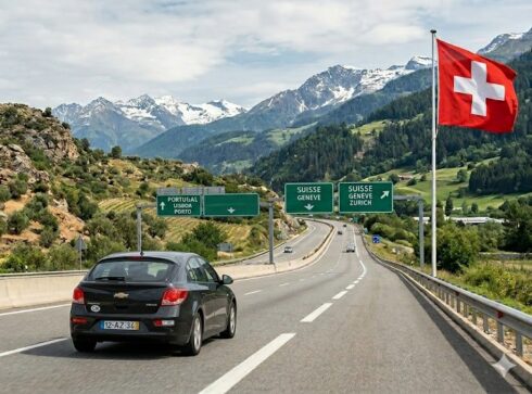 Rückfahrt in die Schweiz